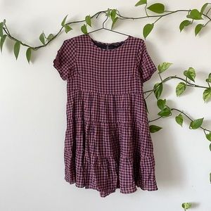Madewell checkered dress